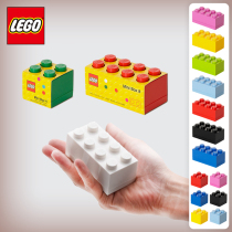 Lego mini desktop jewelry earring ring necklace watch open cover type finishing box plastic storage box