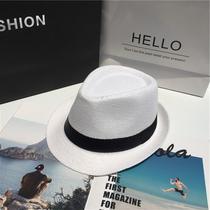 Anti-basking guys wearing dads courtesy hat Eurostyle Inn men grass hat summer sunscreen white small gift hat hat