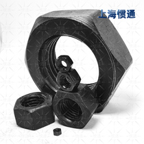 10 9 grade high strength nut hexagon nut black M3M4M5M8M10 M12M14 ---- M20M33M36