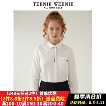 Teenie Weenie Sleeve Sleeve Sleeve Small Sleeve Sleeve Shirt Woman 2021 New TTYW211203A