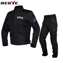 German NERVE Robert top Zorro pants Motorcycle riding suit Cruise jacket suit with liner protective gear