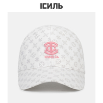 ICNMB white baseball cap female spring and autumn face small versatile sunscreen sunshade hat fashion Tide brand cap female