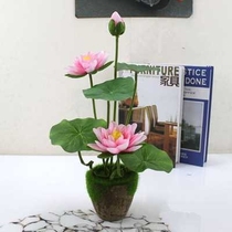 Buddha supplies hand - gift simulation Lotus Flower Flower Buddha before Flower Buddha