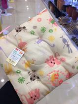 Japan Daichuang Daiso kindergarten cushion Car childrens chair cushion Sofa cushion Cartoon strap seat cushion