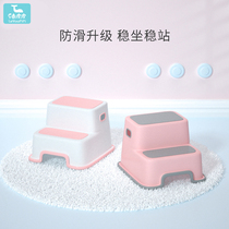 Childrens stool baby stepping chair small bench washstand step stool child step stool non-slip foot stool