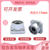BGSB square flange lined double bearing bearing seat BFP series 3 4