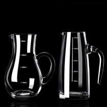 White wine wine dispenser Red wine wine dispenser Household wine jug Tie pot Fair cup Crystal glass wine cup set with scale