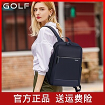 GOLF Ms. Shoulder Bag 2022 New Simple Canvas Travel Backpack Large Capacity Computer Bag for College Students