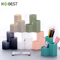 Multi-function pen holder Female ins Nordic creative personality fashion storage box simple cute office decoration student
