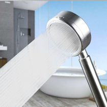 (All aluminum material)supercharged shower head Shower set Household bath shower head Solar universal flower wine