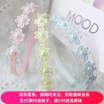 Net red flower sweet headdress girl little Princess little chrysanthemum hair hoop Korean baby baby elegant temperament hair band