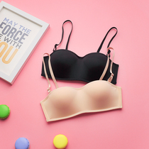 Simple fashion adjustable body underwear on top to gather womens small corset sexy light Cup no steel ring bra