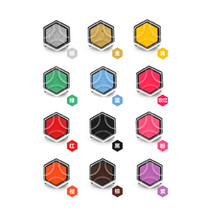 Japanese flag brand Shachihata magic six stars colorful hand account printing platform