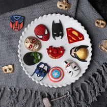 Turn sugar cake silicone mold dry Pace styling home European and American hero series Spider-Man complete baking tools