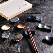 Chopstick Rack Chopstick Pillow Chopsticks Tocutlery Swing Table Japan Style Chopsticks Rack Cute Home Chopsticks Toote Waist Type Chopsticks Spoon Dual-use