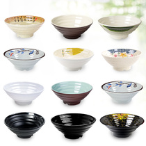 Dense Amines Imitation Porcelain Tableware Large Bowl Soup Bowl noodles Noodle Bowl Japan Style Noodle Bowl special Noodle Bowl Soup Powder Soup Noodle Spicy hot Commercial