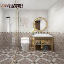Bathroom tiles Simple modern 300x600 kitchen microcrystalline mirror wall tiles toilet non-slip floor tiles BJ68001