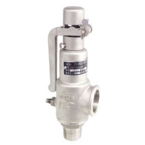 304 stainless steel A28W Y-16P DN32 DN40 DN65 with handle spring full opening safety valve
