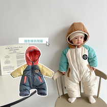 Newborn clothes winter outfits baby jumpsuits baby clothes clothes clothes warm clothes