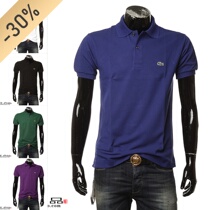 LACOSTE French crocodile mens classic casual short sleeve POLO shirt with turtlenecks L1212