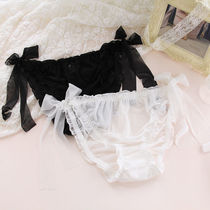 Princess Wind Day Air Sensation Speed Dry Pants Woman Han Edition Breathable Sweet Beauty Comfort Mesh Yarn Lace Sweet college Fan