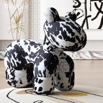 Trendy brand net red pony chair fashion living room personality creative decoration animal chair simple childrens toys cartoon stool