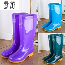 High Ms. boots plus rong mian barreled water shoes antiskid shoes shoes shoes fashion boots boots warm
