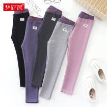 Girls leggings Spring and Autumn wear Foreign color thick cotton white children baby girl trousers thick autumn