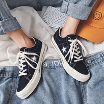Spring sails shoes Mens Korean version Trend Ins lovers shoes 100 hitch casual shoes students original Cebu Wind star board shoes