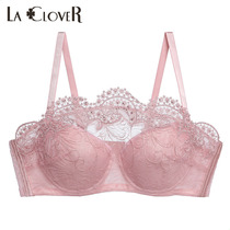 LACLOVER Dream Waltz Series Lace Embroidery 1 2 Thin Cup Bandeau LC15HX1