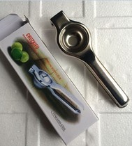 Stainless steel lemon juice press single pack Long-term sale of a variety of kitchen bar utensils gourmet snacks sauces