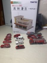 TOMYTEC N scale 1:150 sand table scene model Fire department construction vehicle sold out Do not shoot
