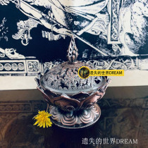 Good wishes censer in his hand