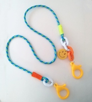 Color woven mask lanyard diy anti-drop adult portable Korean female male ins neck children wear chain