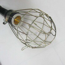 Lighting rubber lamp handle lamp work mobile lamp driving lamp lamp cover inspection lamp black portable lamp iron net