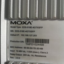 MOXA EDS-518E-4GTXSFP 18-Port Managed Industrial Ethernet Switch Taiwan