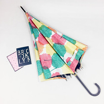 Dual-purpose automatic umbrella sunscreen umbrella UV umbrella student creative black umbrella umbrella long handle Parasol Female