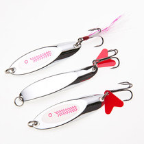 Chamfered Luya bait Ma Kou Luya sequin freshwater fishing Ma Kou white bar warped mouth bait