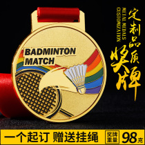 Football Basketball MVP Tennis Badminton Medals Metal Medals Customized Games Games Competition Universal Medal Customized