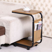 Side several movable small tea table minima Sofa Side Table Side Table Side Cabinets Universal Wheel Corner Several-side Several computer desk Tea table