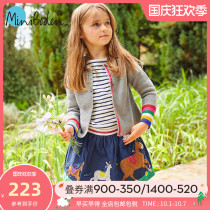 MiniBoden Knitwear Girl English Cardigan Coat British Direct Childrens Clothing 2020 Spring and Autumn