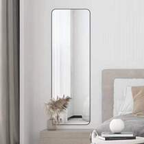  Full-length mirror Full-length mirror Household wall-mounted fitting mirror Wall-mounted mirror wall paste self-adhesive ins wind girl dormitory