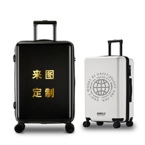 Childrens luggage universal wheel 18 inch trolley case custom creative personality suitcase business boarding box