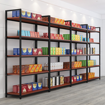 Supermarket shelf shelf Floor-standing multi-layer container display cabinet display rack Storage rack Sample rack Hand-made display rack