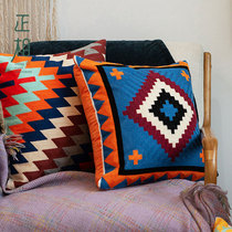 Embroidered pillow Southeast Asian ins Bohemian ethnic cushions Pillow Cover Folk Sleeping room sofa leaning against pillow waist pillows