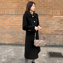  JOLIMENT woolen coat womens mid-length 2021 new autumn and winter popular single-breasted cashmere woolen coat