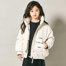 Boy clothes duvet clothes girl down clothes short and thickened fashion CUHK child baby boomer jacket new foreign air