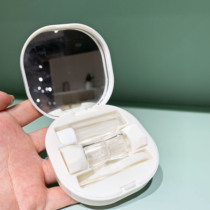Love home preferred with mirror invisible eyes portable storage box double storage box clip set