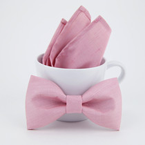 notknot original high quality handmade collar knots groom 100% true silk pink bow tie gift