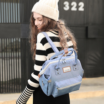 Gergxi three-way mommy bag Multi-functional Baomao fashion handbag crossbody lightweight waterproof mother and baby insulation backpack